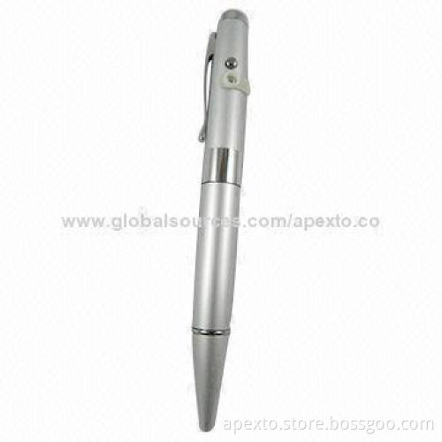 New Style USB Pen Drive with Laser Pointer and LED Light, 8 and 16GB Capacity